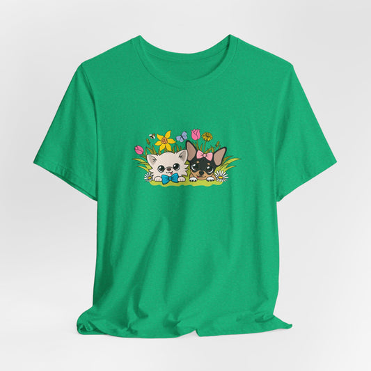 Camiseta unisex Cedric y Maya Spring Garden Tour