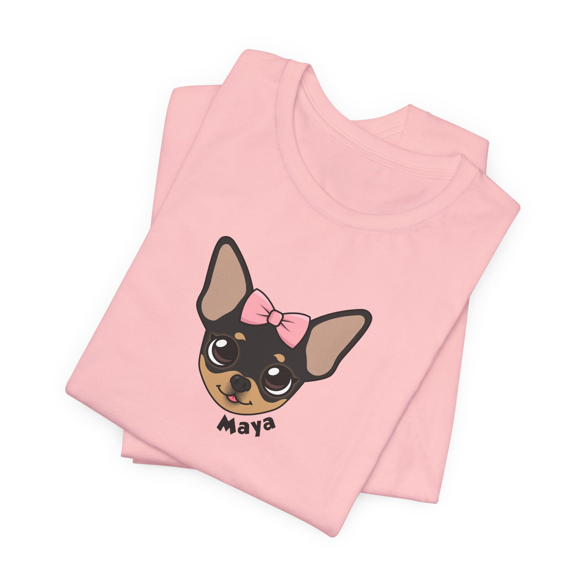 Tee-shirt unisexe signature du petit Chihuahua Maya