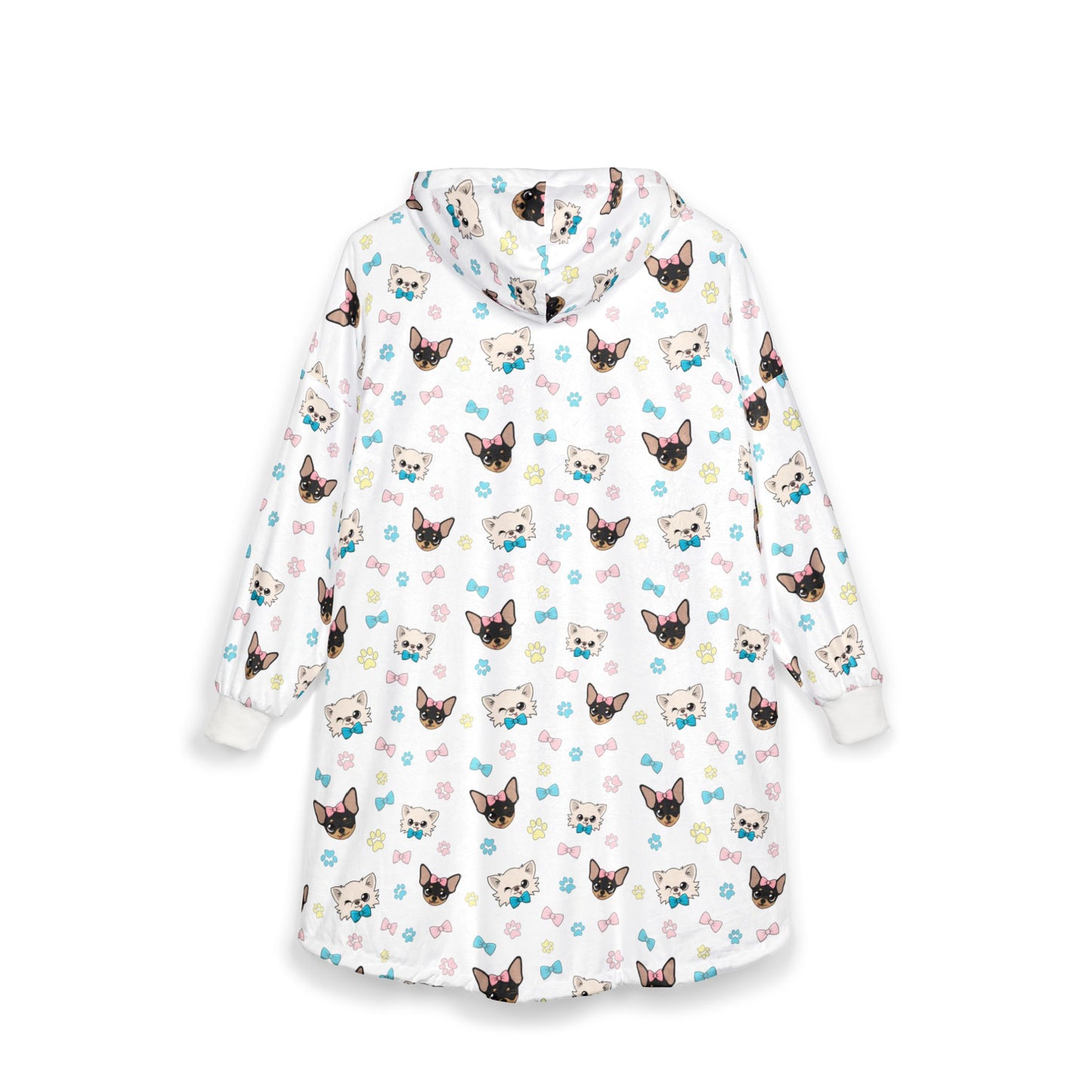Cedric and Maya Winks & Bows Hooded Blanket – Cozy Presence
