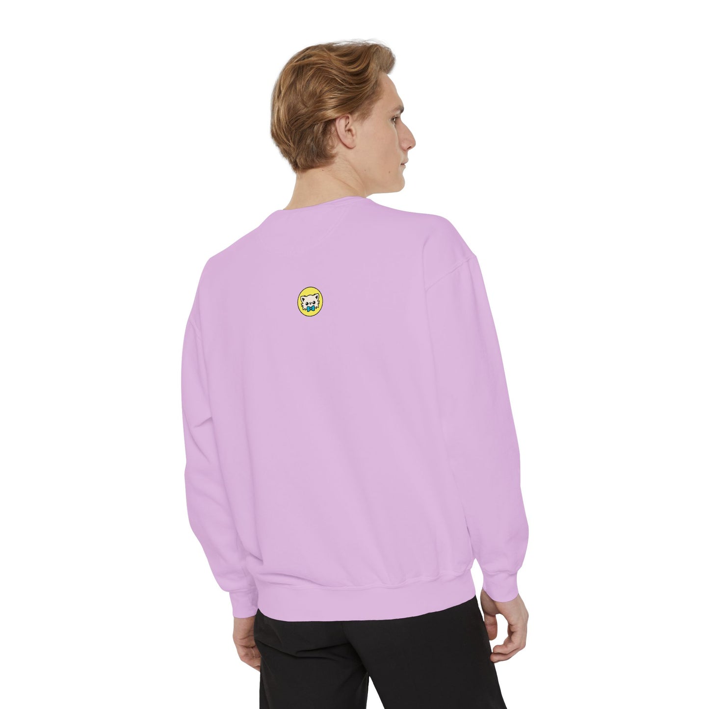 Cute Cat Duo Sweatshirt — Kawaii Kitten Graphic Pullover