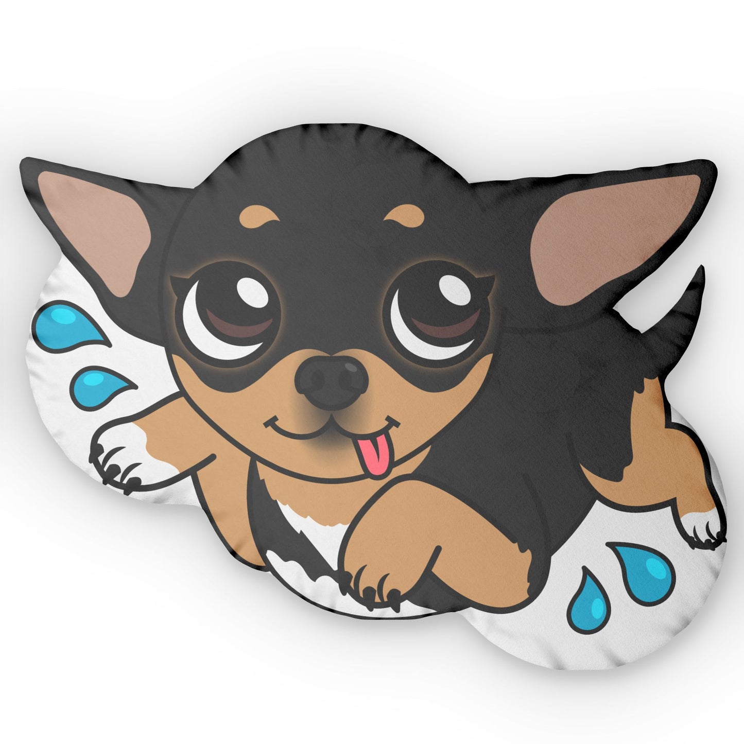 Air Swimming Maya Custom Shaped Pillow – Gentle Summer Joy