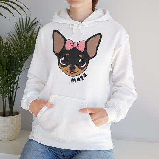 Tiny Chihuahua Maya's Cozy Comfort Hoodie - Tiny Chihuahua Shop