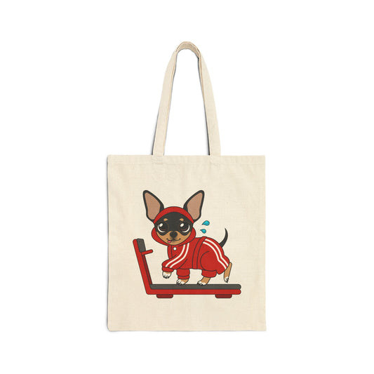 Team Skinny Maya Treadmill Cotton Tote – Small Steps Joy