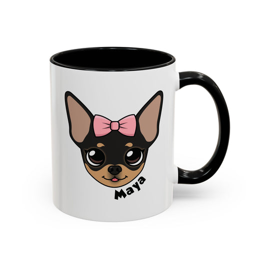 Taza La mañana de Tiny Chihuahua Maya