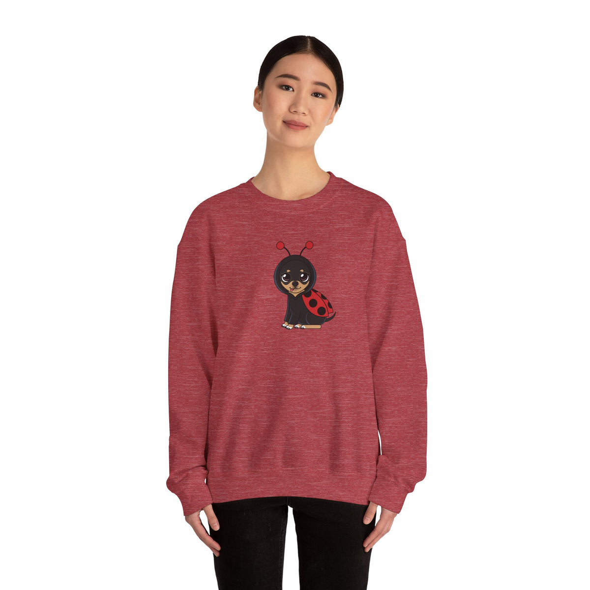 🐞 Sweat-shirt Maya en coccinelle – Chaleur et fantaisie douillettes
