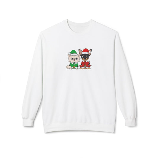 Elf Cedric & Santa Maya’s Holiday Sweatshirt