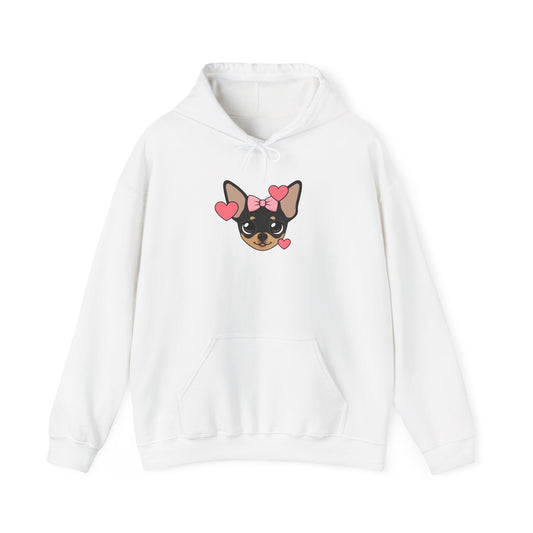 Sudadera con capucha unisex El cálido abrazo de amor de Maya