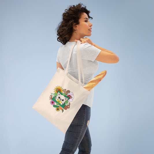 Cedric's Garden Tour Cotton Tote - Tiny Chihuahua Shop