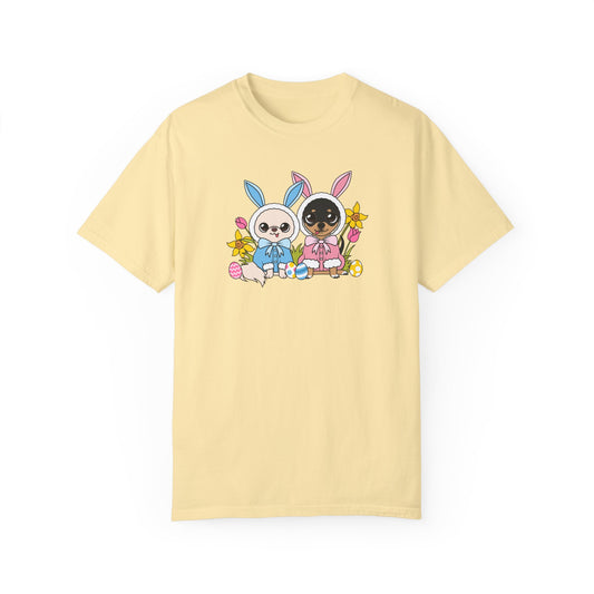 Cedric and Maya Easter Garden - Unisex T-Shirt
