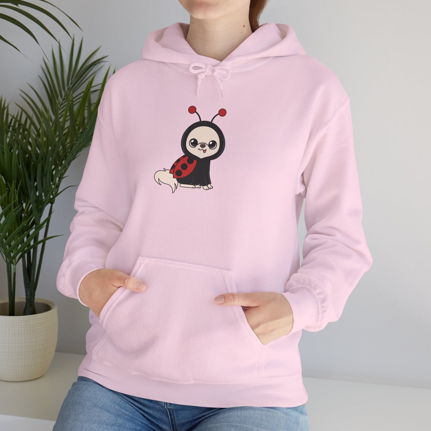 🐞 Cedric Ladybug Hoodie – Playful Spring Cozy for Dog Lovers