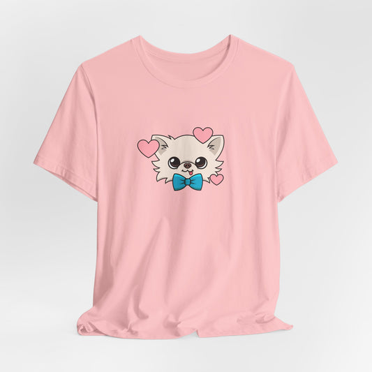 Camiseta de manga corta unisex Love Smile de Cedric