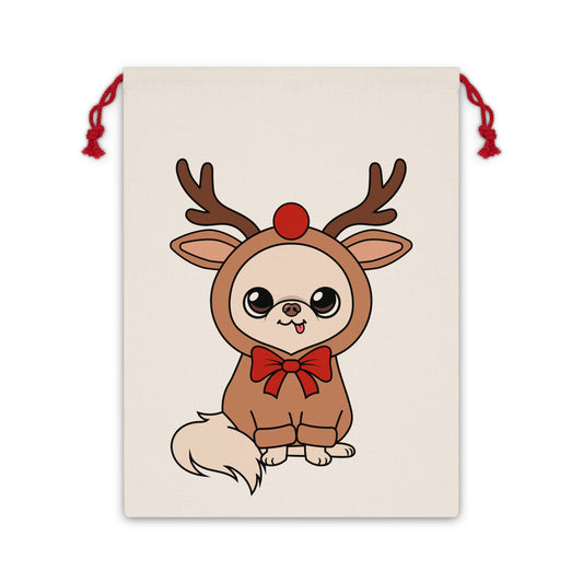 Cedric Reindeer Cheer Holiday Gift Bag