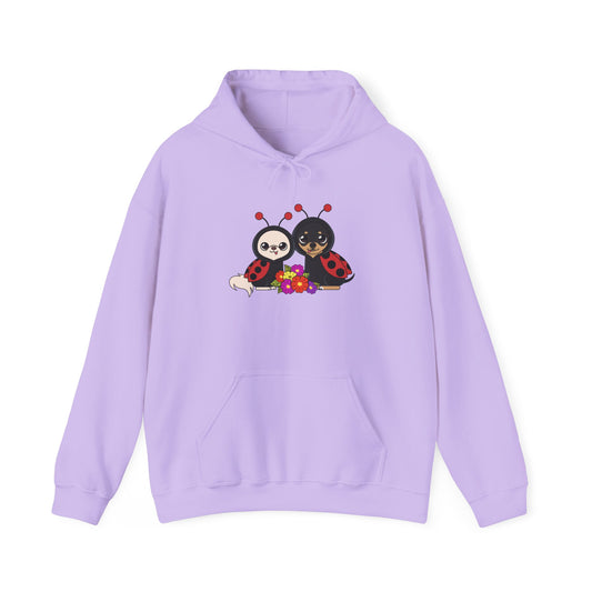 🐞 Cedric & Maya Ladybug Hoodie – Double the Cuteness, Double the Cozy