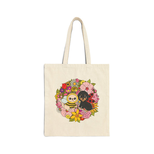 Blooming Garden Bug‑Chis Tote Bag