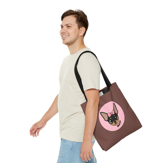 Tiny Chihuahua Maya's Trendy Tote - Chocolate Edition - Tiny Chihuahua Shop
