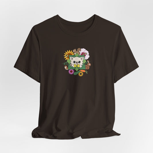 Tee-shirt unisexe Tour du jardin de Cédric