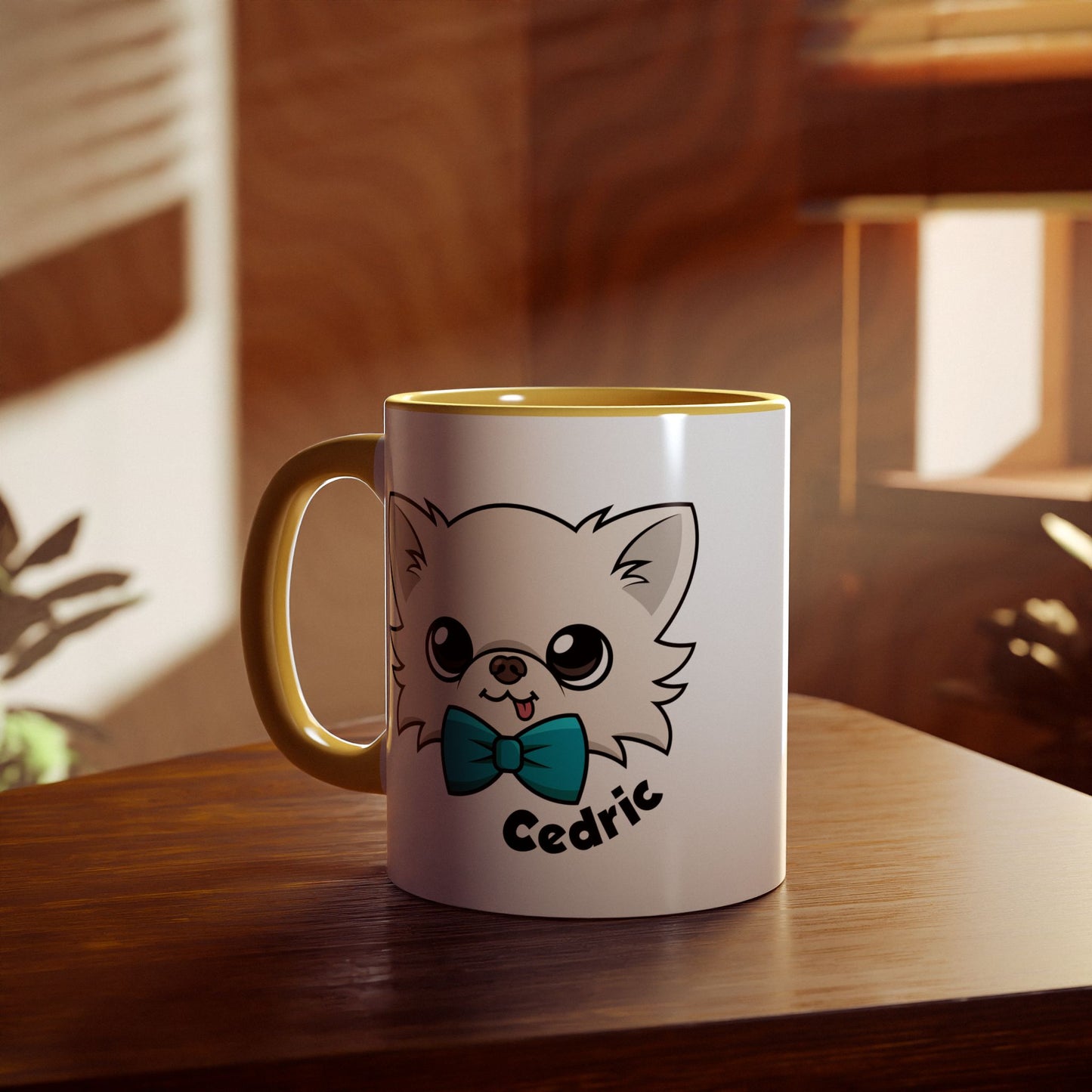 Classic Tiny Chihuahua Cedric's Morning Mug