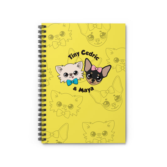 Carnet de notes Tiny Chihuahua - Édition jaune