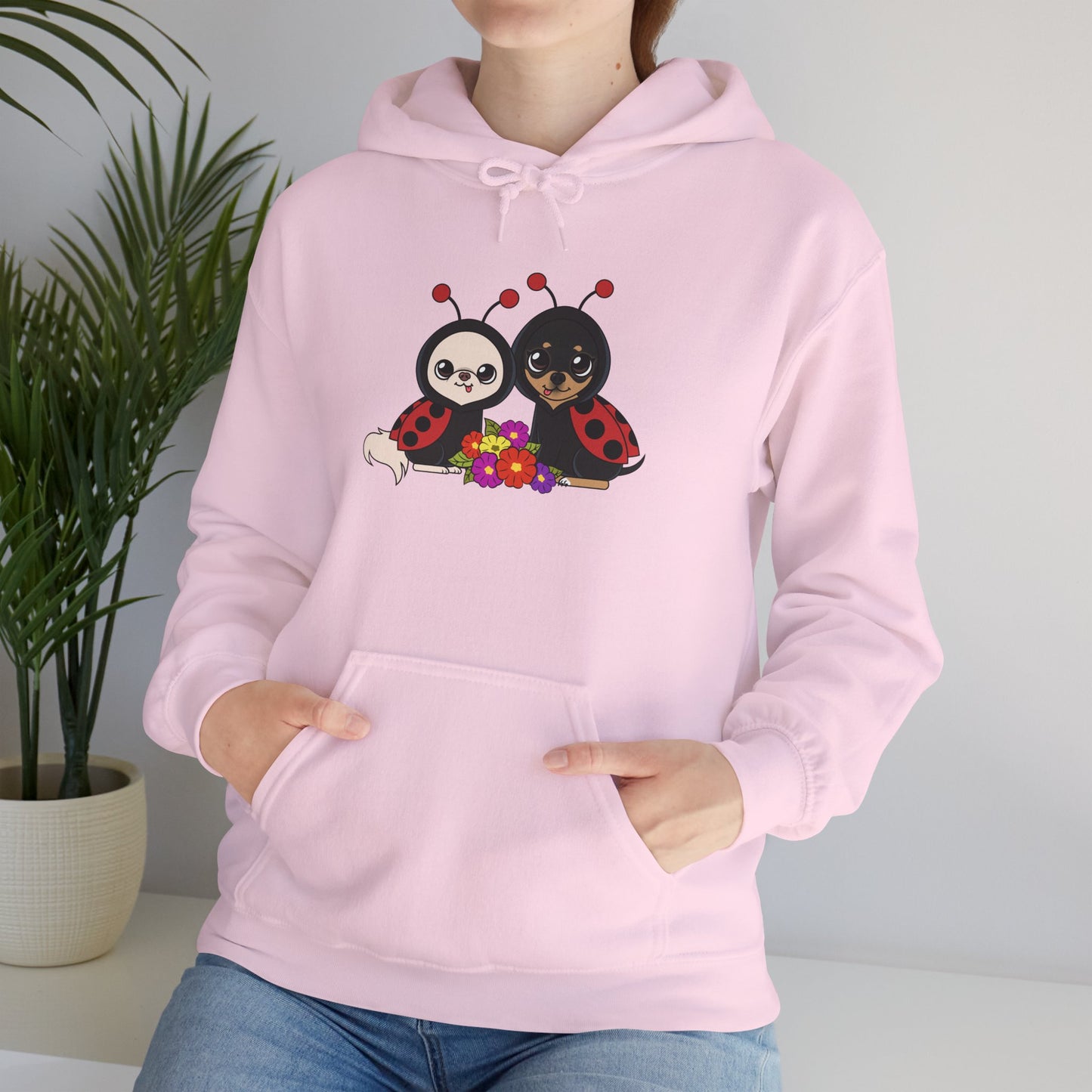 🐞 Cedric & Maya Ladybug Hoodie – Double the Cuteness, Double the Cozy