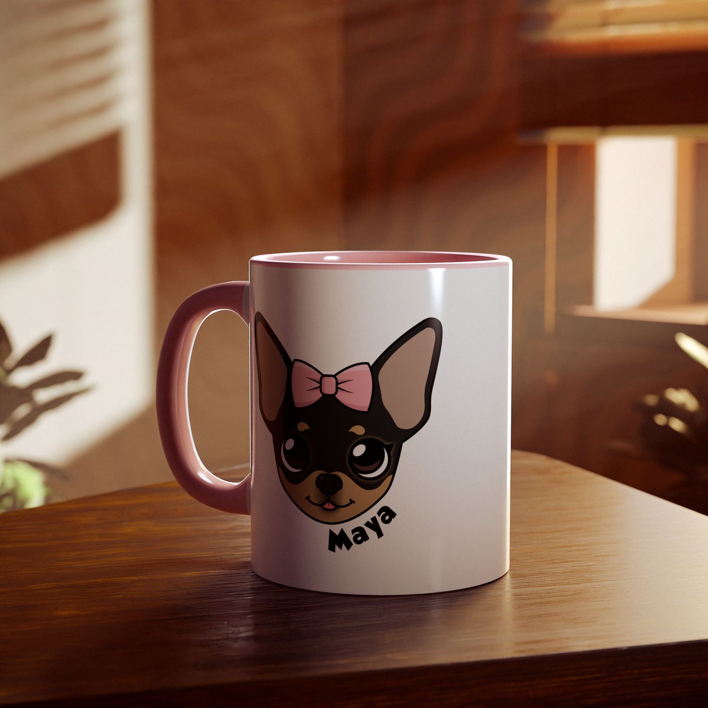 Tiny Chihuahua Maya's Morning Mug