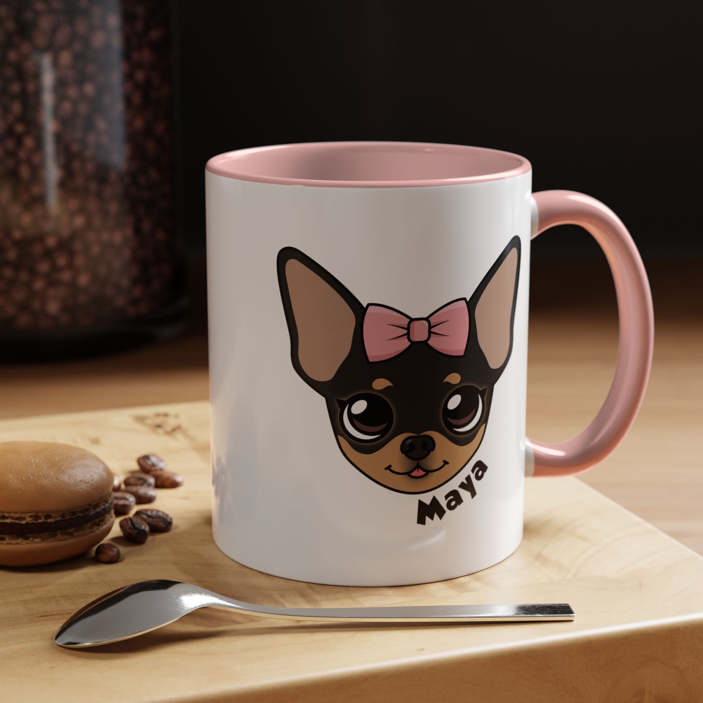 Taza La mañana de Tiny Chihuahua Maya