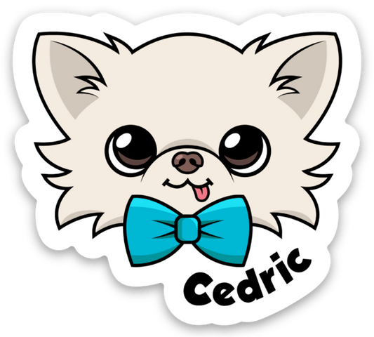 Classic Cedric's Magnet - Tiny Chihuahua Shop