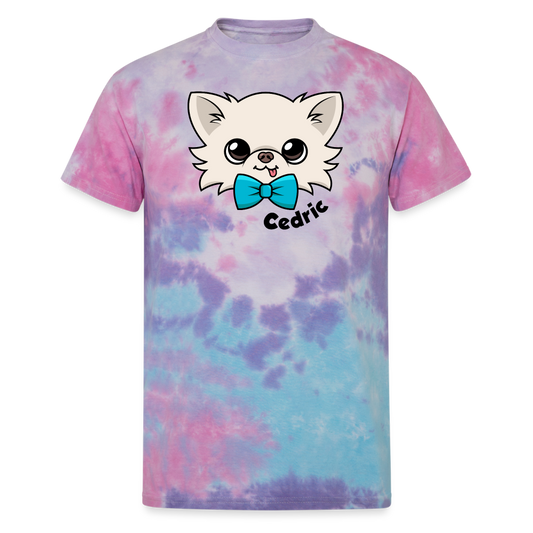 Classic Tiny Chihuahua Cedric's Unisex Tie-Dye Tee - cotton candy