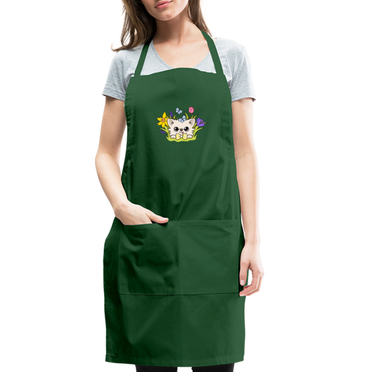 Adjustable Apron - forest green