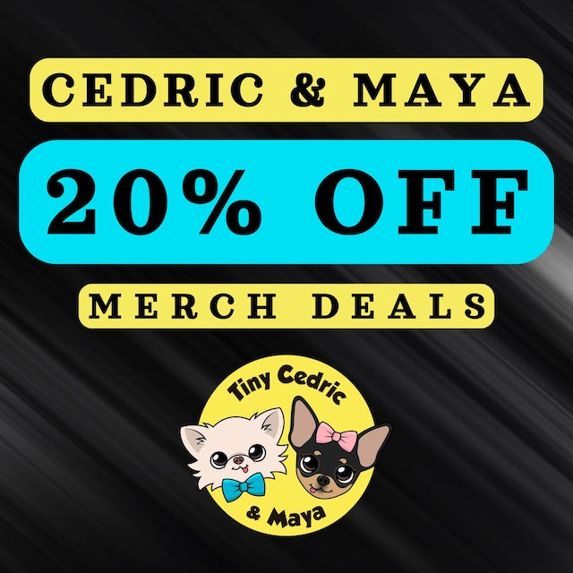 Cedric & Maya Merch – 20% Off BFCM Deals