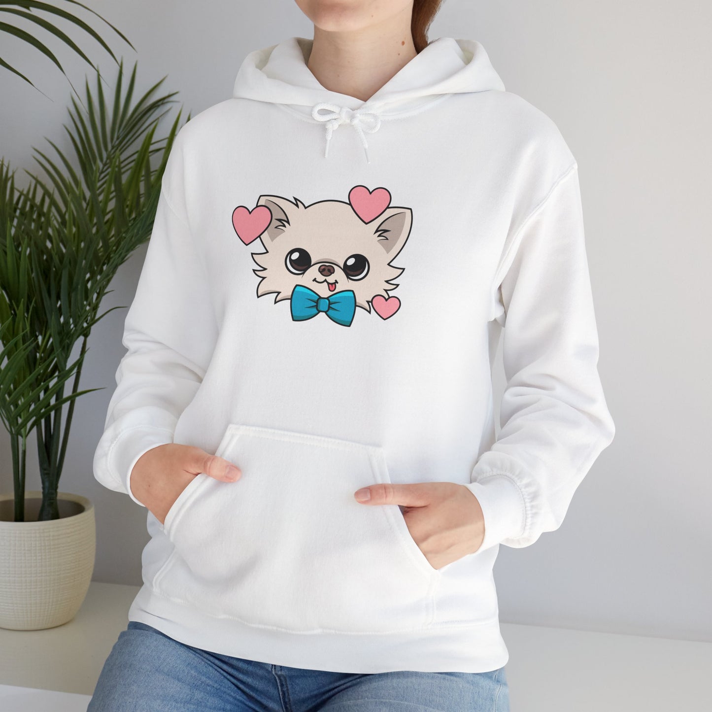 Cedric's Warm Love Smile Unisex Hoodie - Tiny Chihuahua Shop