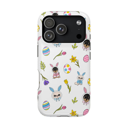 Cedric & Maya Easter Pattern Magnetic Tough Phone Case
