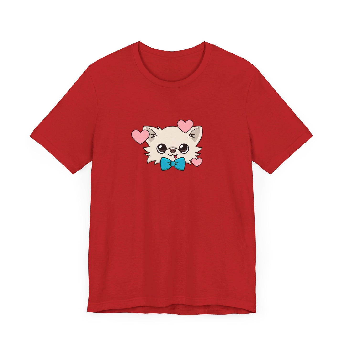 Camiseta de manga corta unisex Love Smile de Cedric