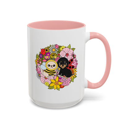 Blooming Garden Bug‑Chis Mug