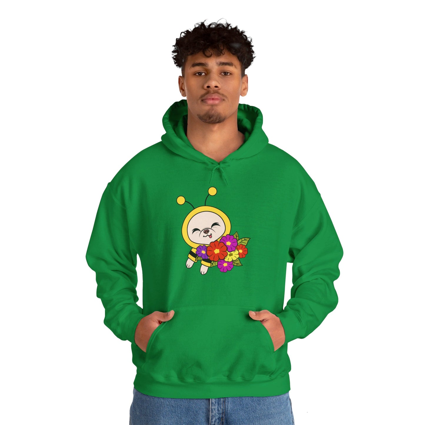 Sudadera con capucha con clasificación de flores de Beedric