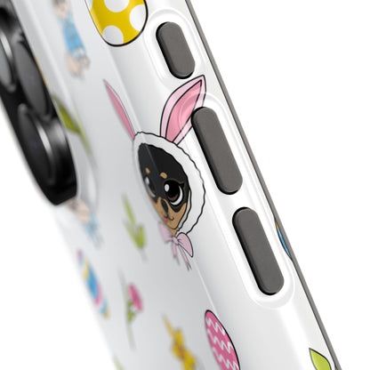 Cedric & Maya Easter Pattern Magnetic Tough Phone Case