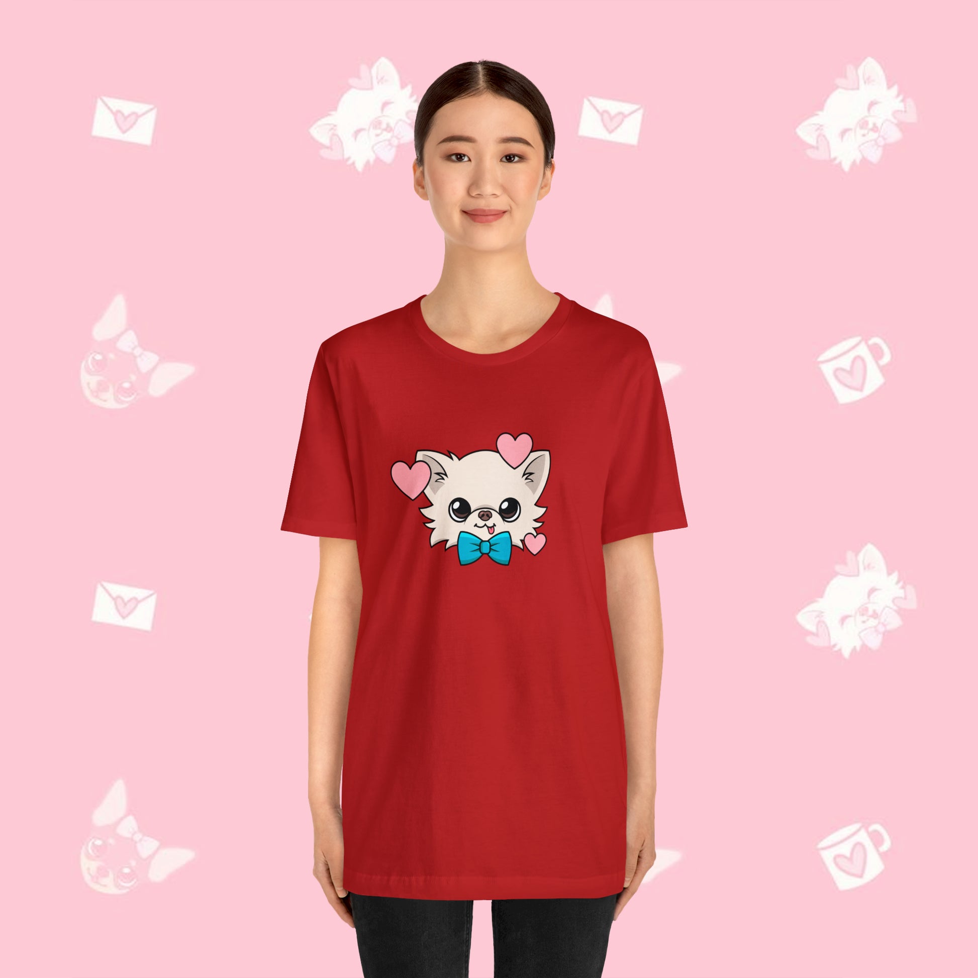 Cedric's Love Smile Unisex Short Sleeve Tee - Tiny Chihuahua Shop