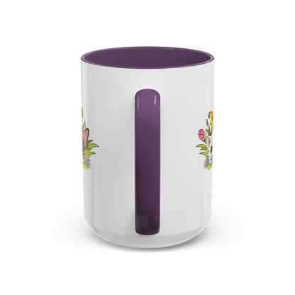 Cedric and Maya's Spring Garden Tour Accent Coffee Mug