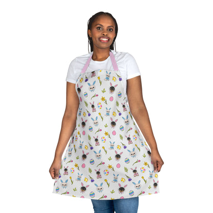 Cedric & Maya Easter Pattern Apron – Tiny Spring Moments