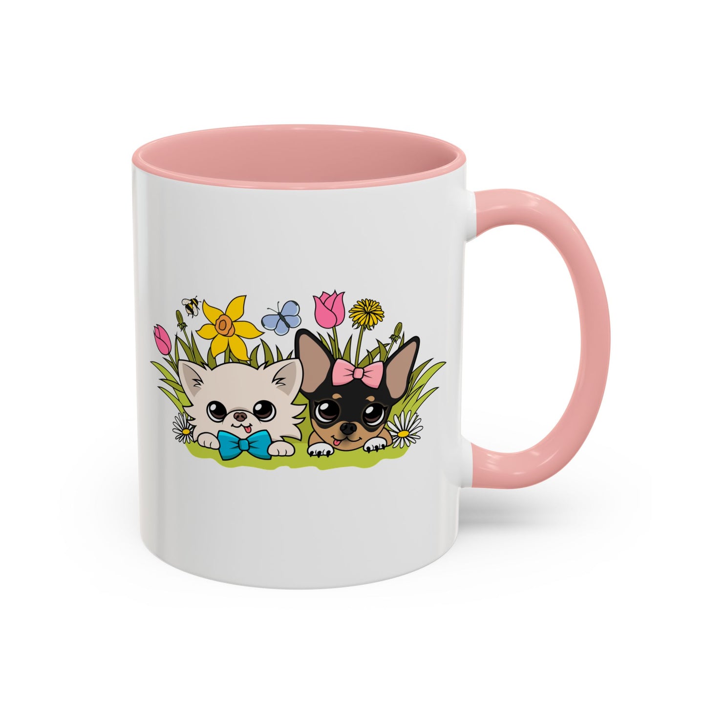 Cedric and Maya's Spring Garden Tour Accent Coffee Mug