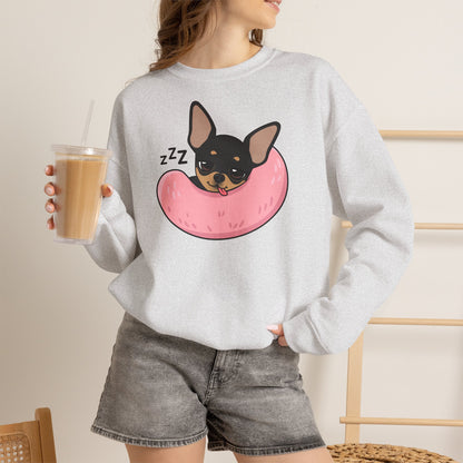 Sleepy Nap Time Maya Unisex Crewneck Sweatshirt – Safe, Soft Rest