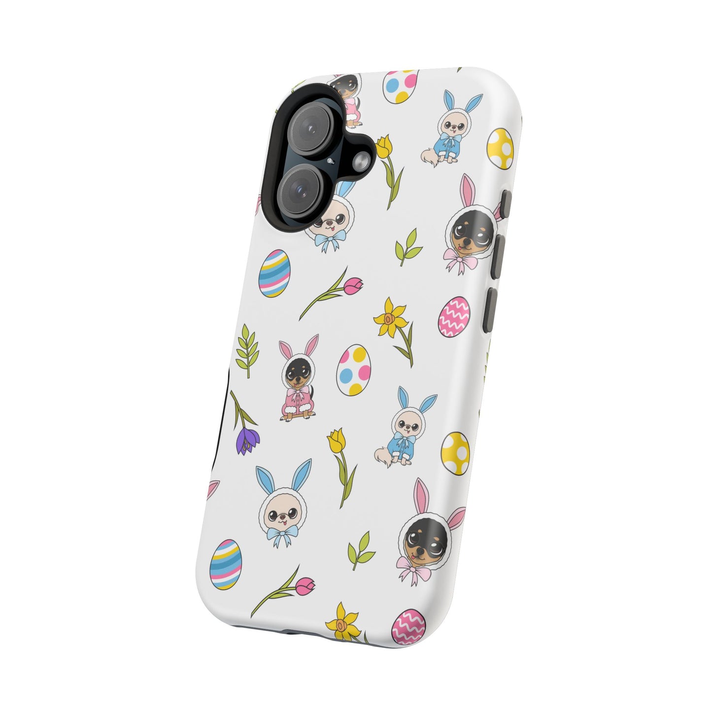 Cedric & Maya Easter Pattern Magnetic Tough Phone Case