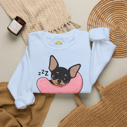 Sleepy Nap Time Maya Unisex Crewneck Sweatshirt – Safe, Soft Rest