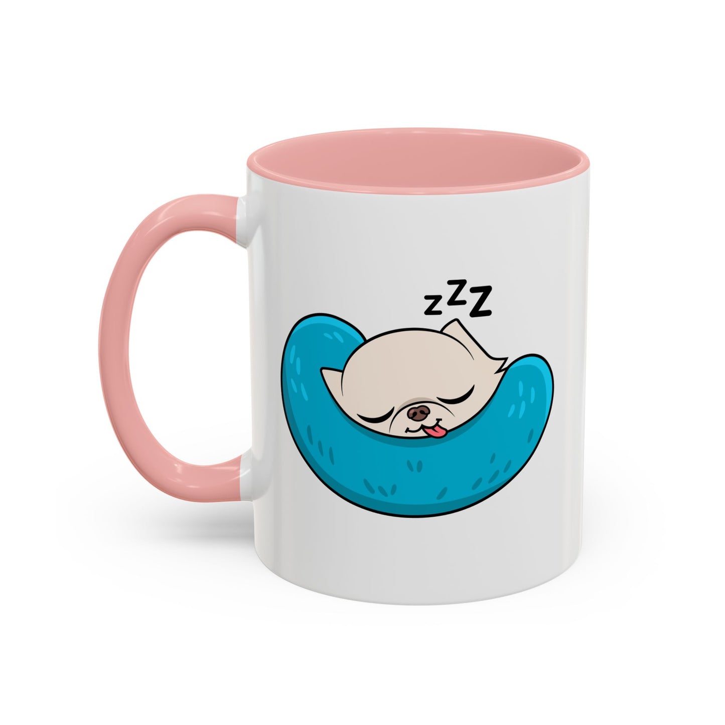 Sleepy Nap Time Cedric Accent Coffee Mug – Blue Calm Sips