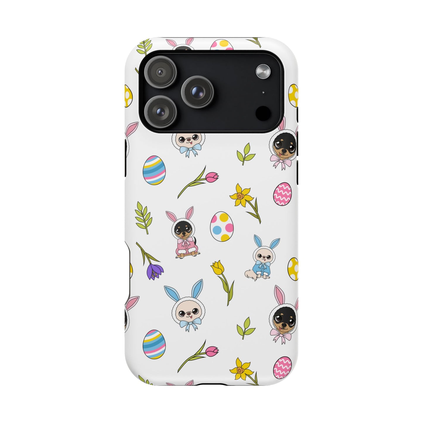 Cedric & Maya Easter Pattern Magnetic Tough Phone Case
