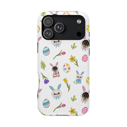 Cedric & Maya Easter Pattern Magnetic Tough Phone Case