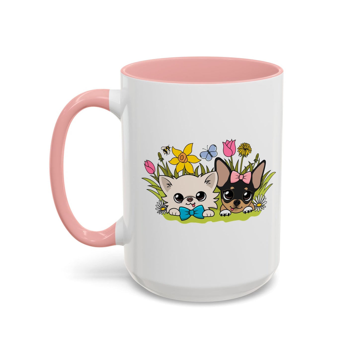 Cedric and Maya's Spring Garden Tour Accent Coffee Mug