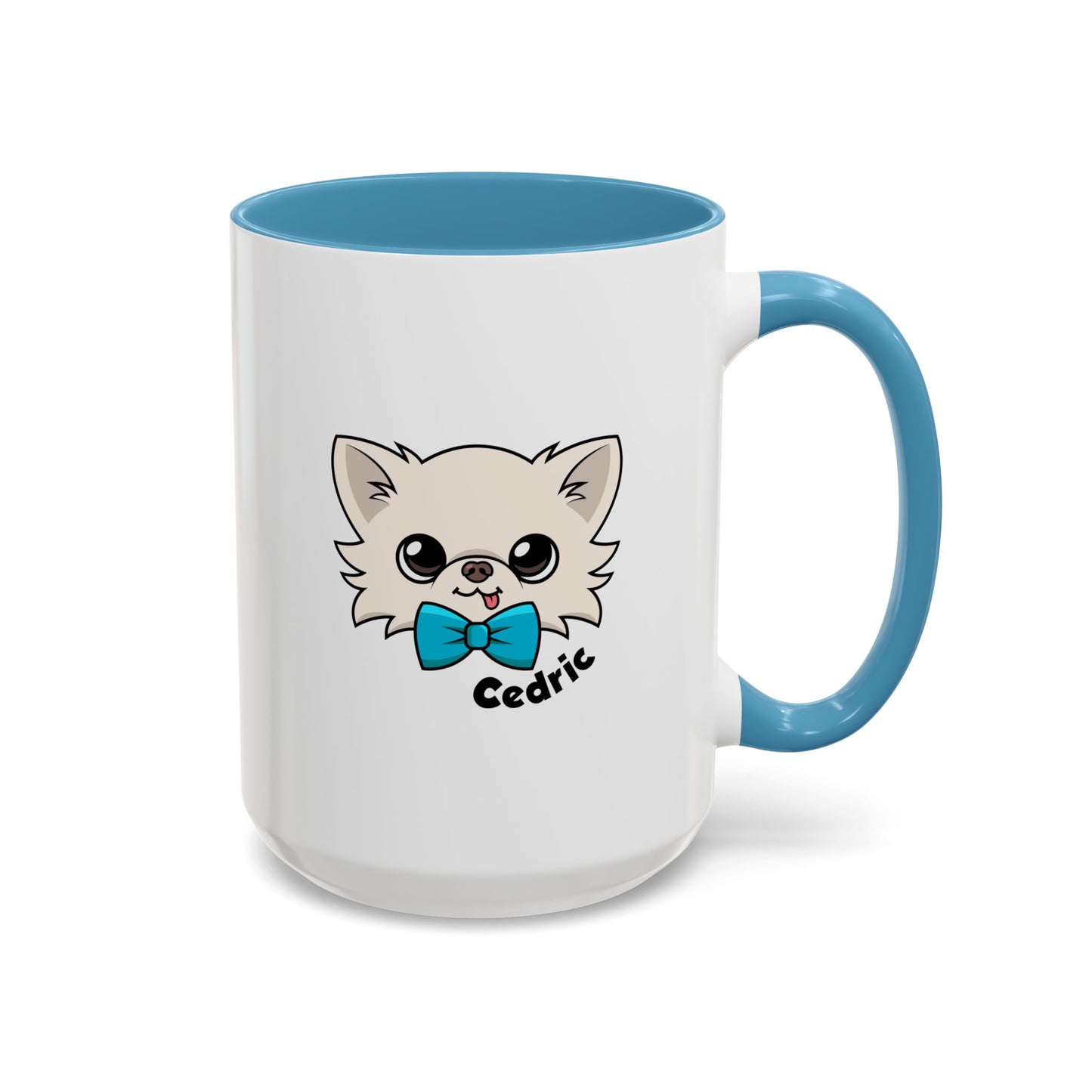 Taza clásica de la mañana de Cedric, pequeño chihuahua 