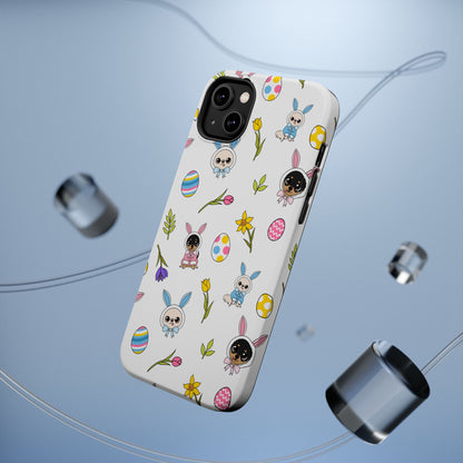 Cedric & Maya Easter Pattern Magnetic Tough Phone Case