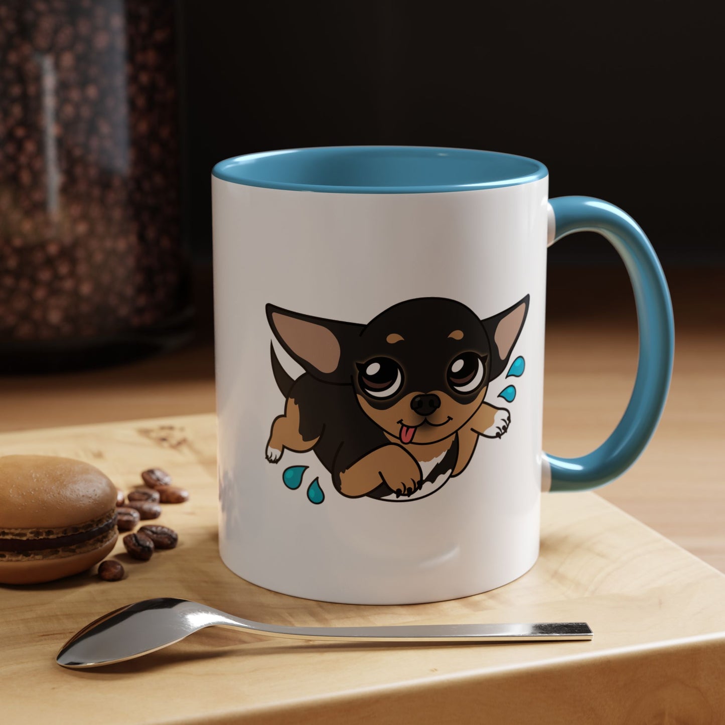 Air Swimming Maya Accent Coffee Mug – Gentle Summer Joy