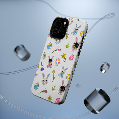 Cedric & Maya Easter Pattern Magnetic Tough Phone Case